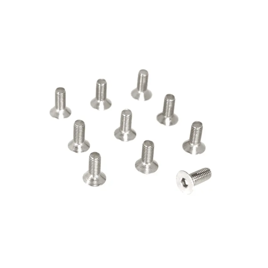 Zspec M3-0.5X8mm Fasteners, Fhsc, Stainless Sus304, 10-Pack 1