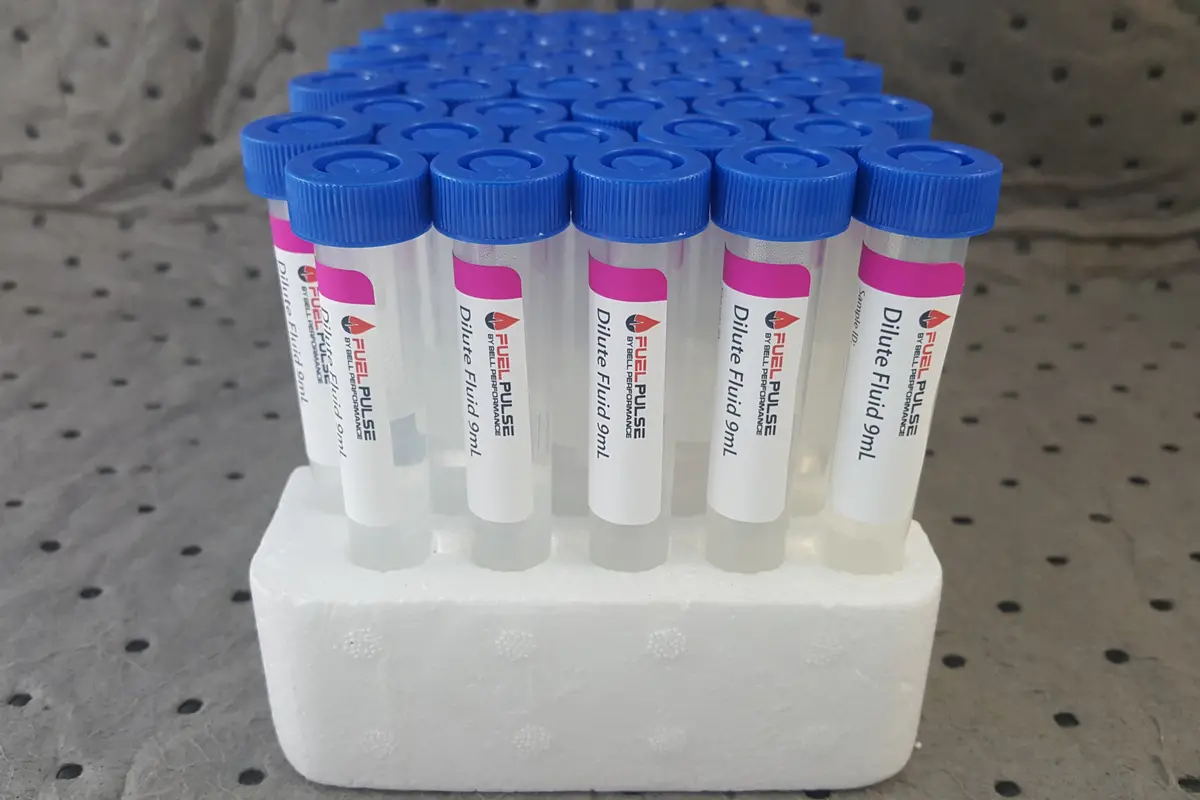 Ultralute, 9Ml, Dilution Tube, 25/Rack 1