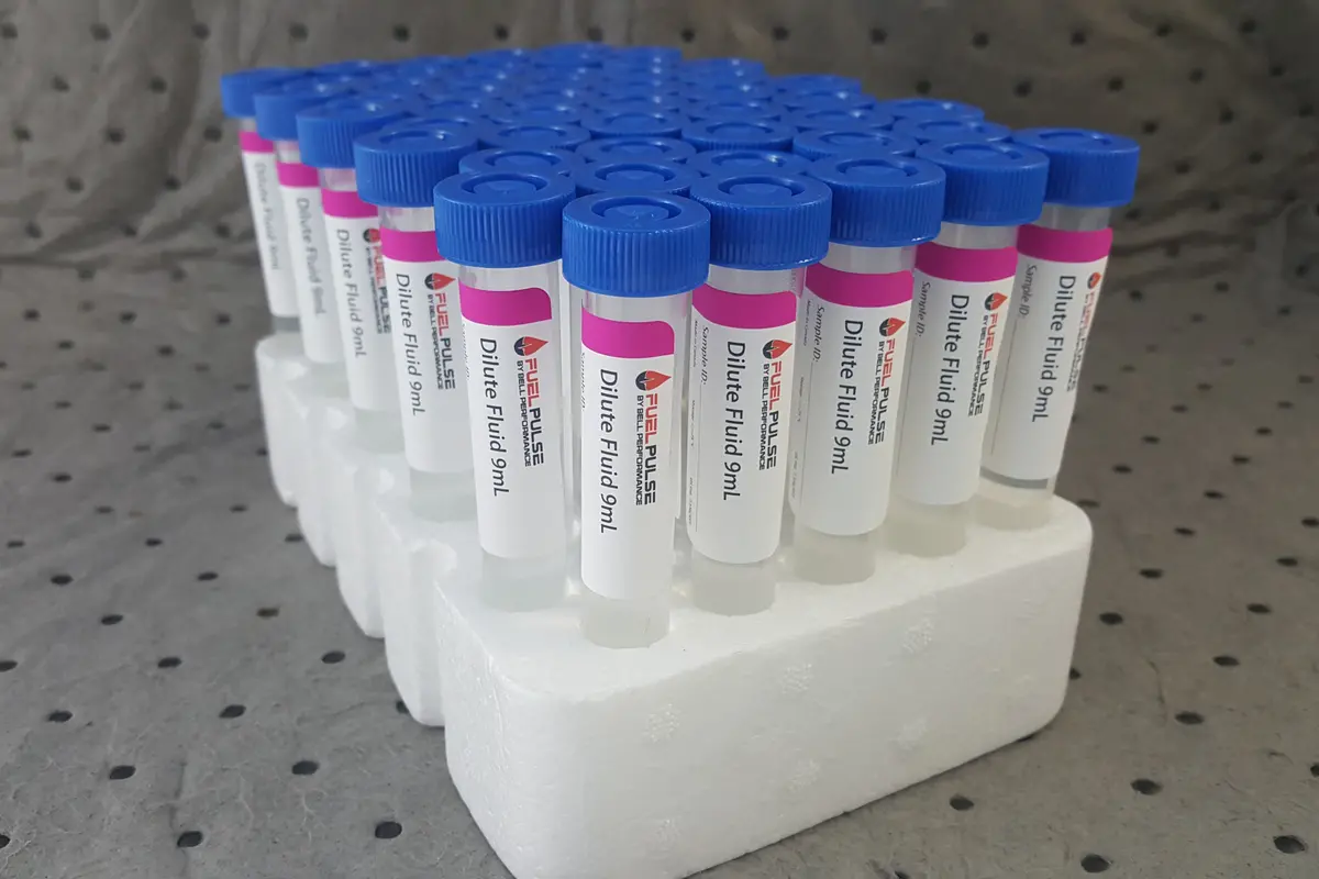Ultralute, 9Ml, Dilution Tube, 50/Rack 1