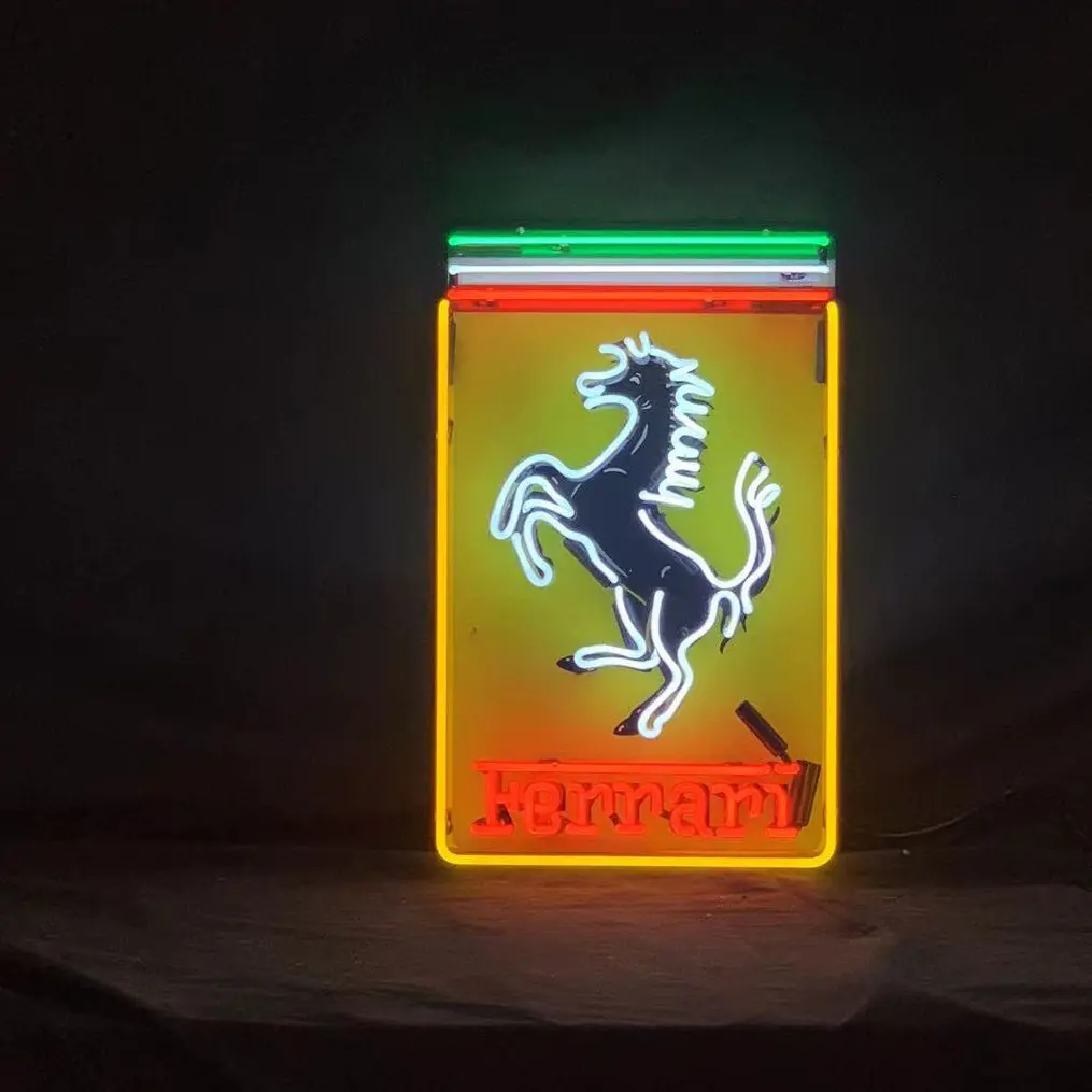 Ferrari Logo Neon Sign 1
