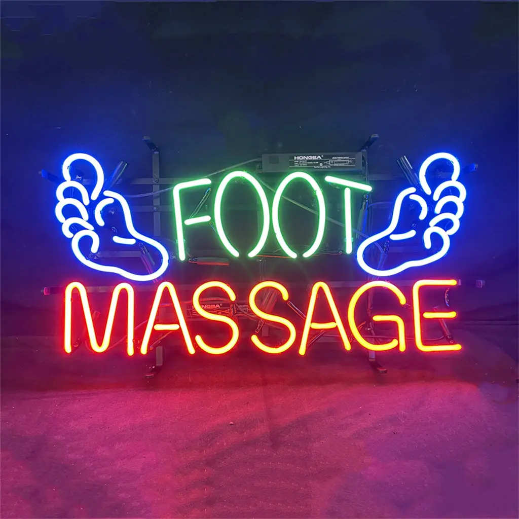 Foot Massage Neon Signs Light 1