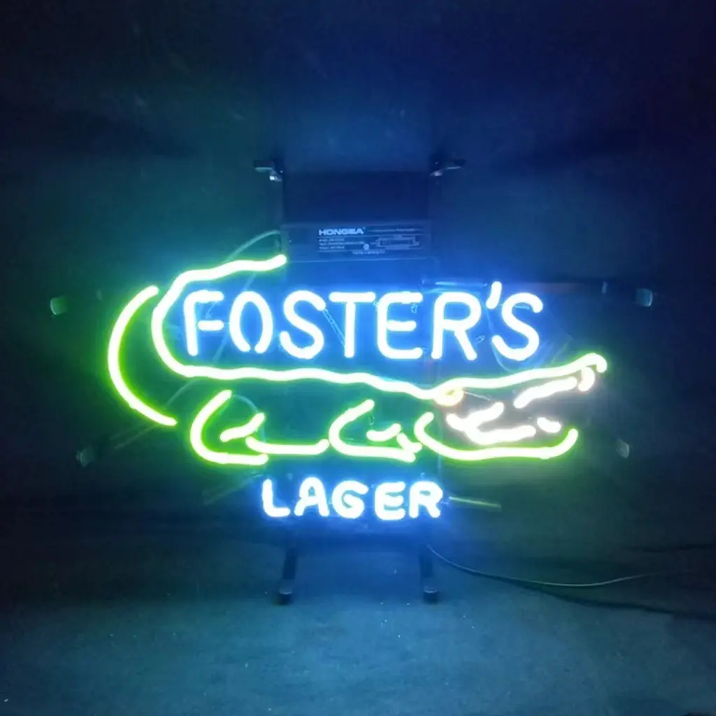 Foster's Lager Gator Neon Signs 1