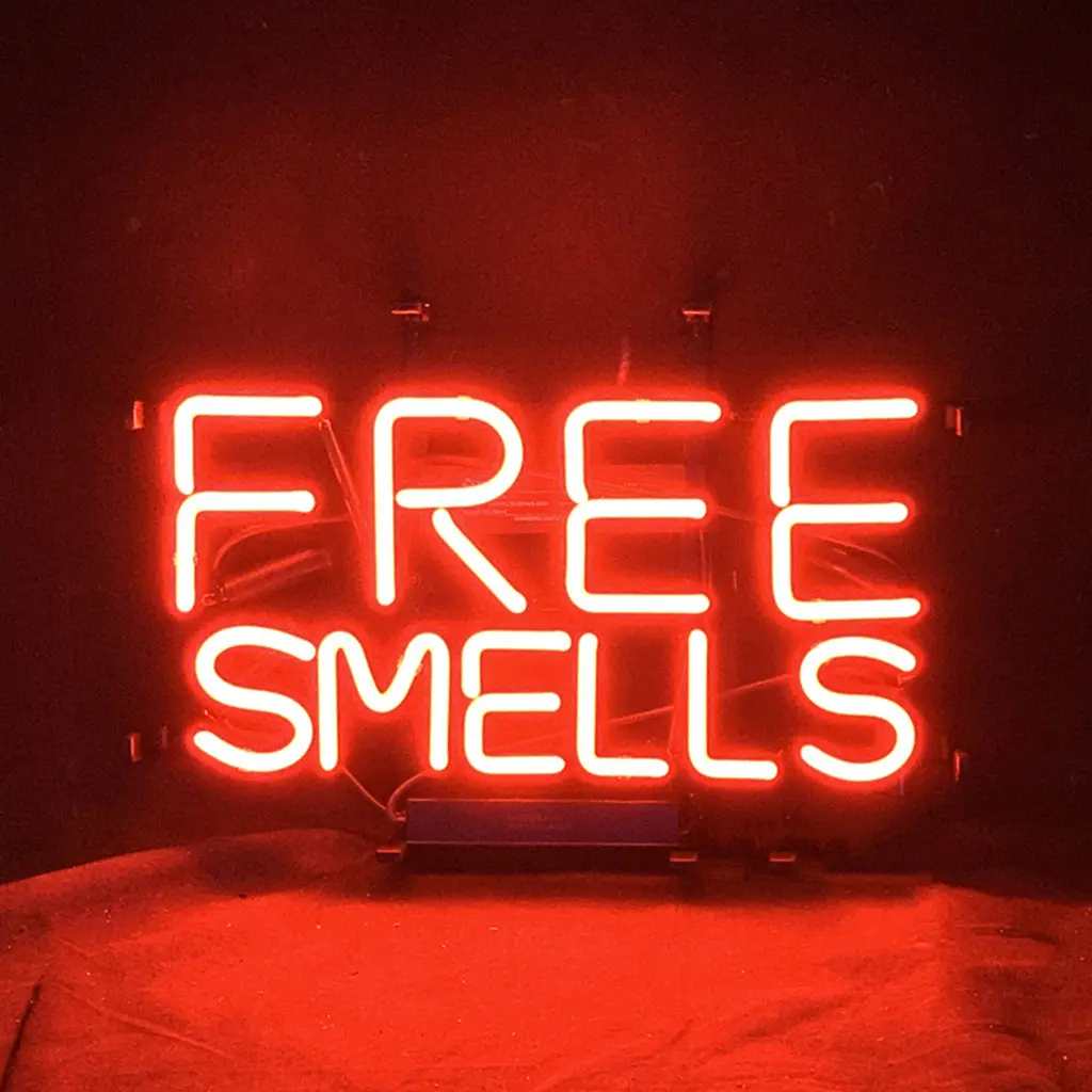 Free Smells Neon Signs 1