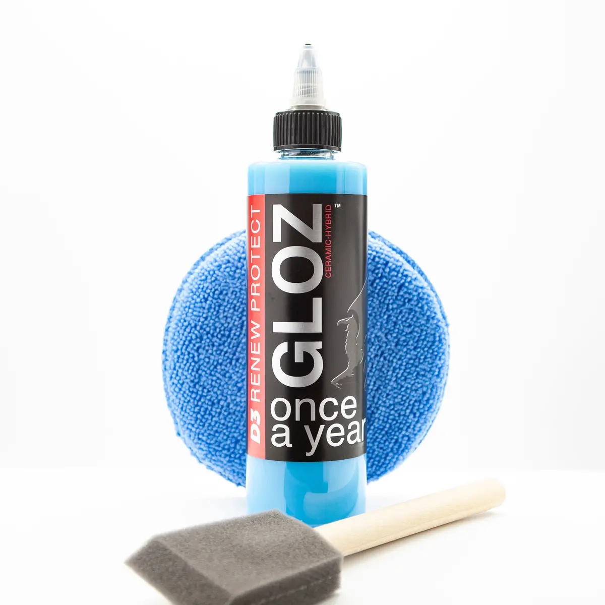 Gloz Full Kit, Semi-Permanent Protectant | Ceramic Hybrid Oem Restoration, Dry Rot Prevention, Car, Rv, Aircraft, Motorcycle, Atv & Golf Cart Dry-Seal Safe! 1