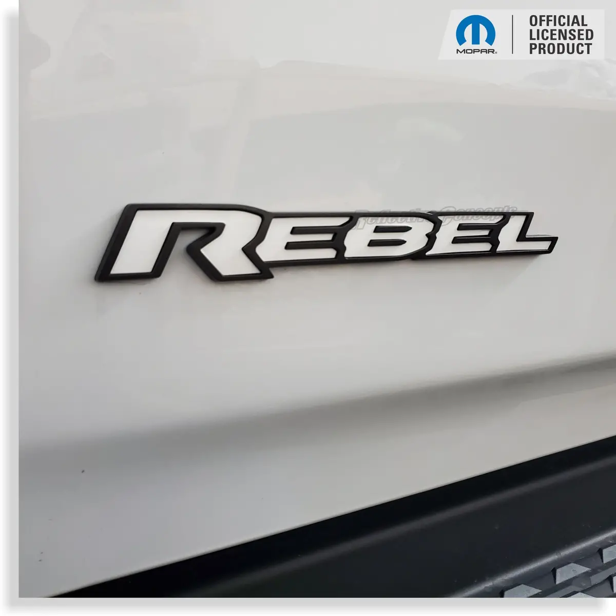 Rebel Emblem Inlay Decal - 2023-2026 Ram 2500 Rebel 1