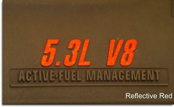 Engine Cover Overlay Decals - 06-09 Impala Ss 2