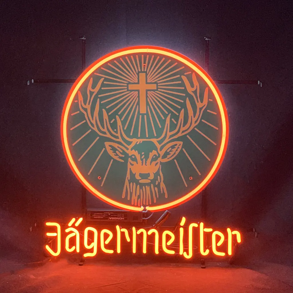 Germany Jagermeifter Beer Neon Signs Light 1