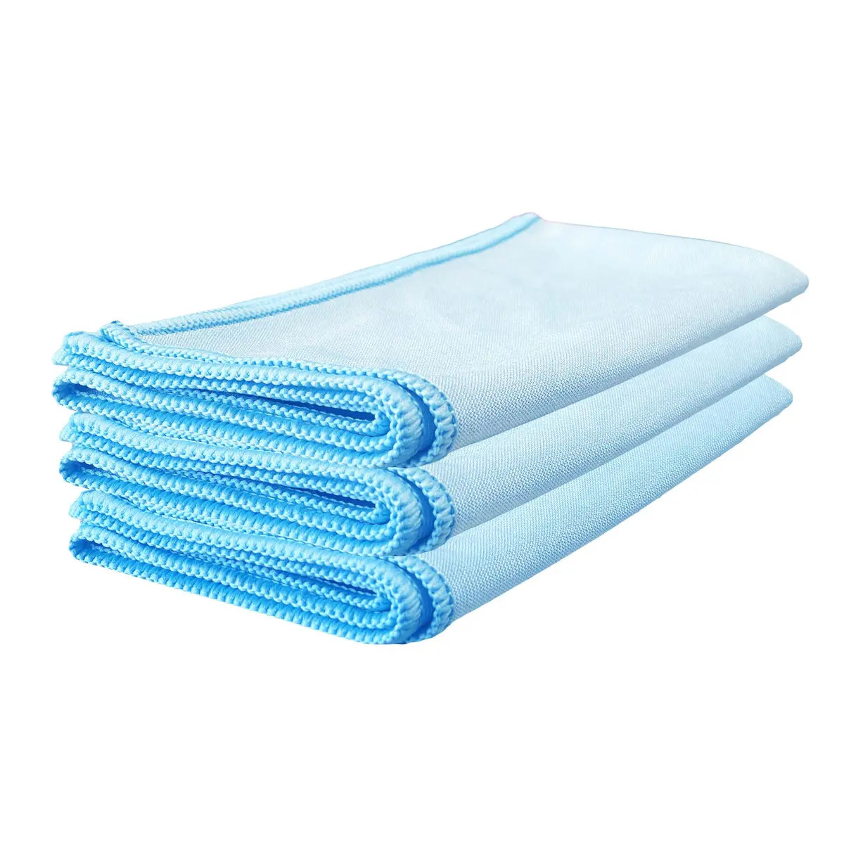 Wash&Whips Wipe Once Microfiber Glass Cleaning Cloth Pro - 3 Pack 1