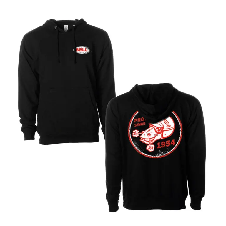 Bell | Black Hoodie | Racing Apparel 1