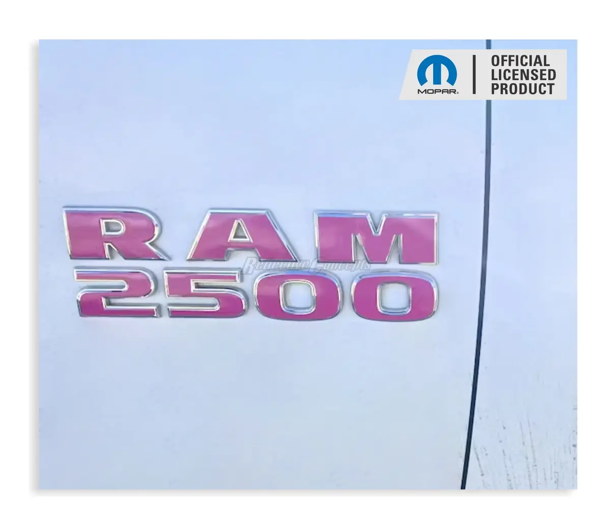 Ram 2500 Emblem Overlay Decals   - 2013-2018 Ram 2500 1