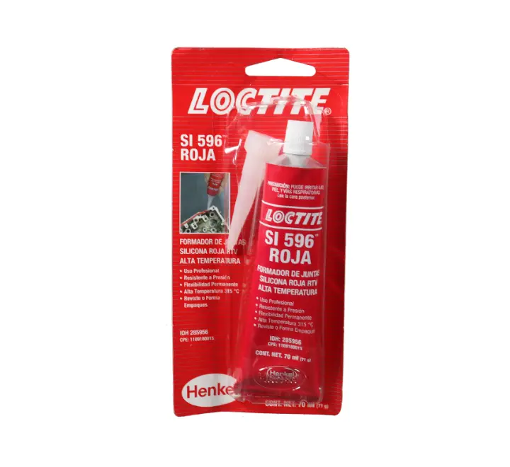 Silicona Roja Rtv Blister 2.36 Oz 70 Ml Loctite 1