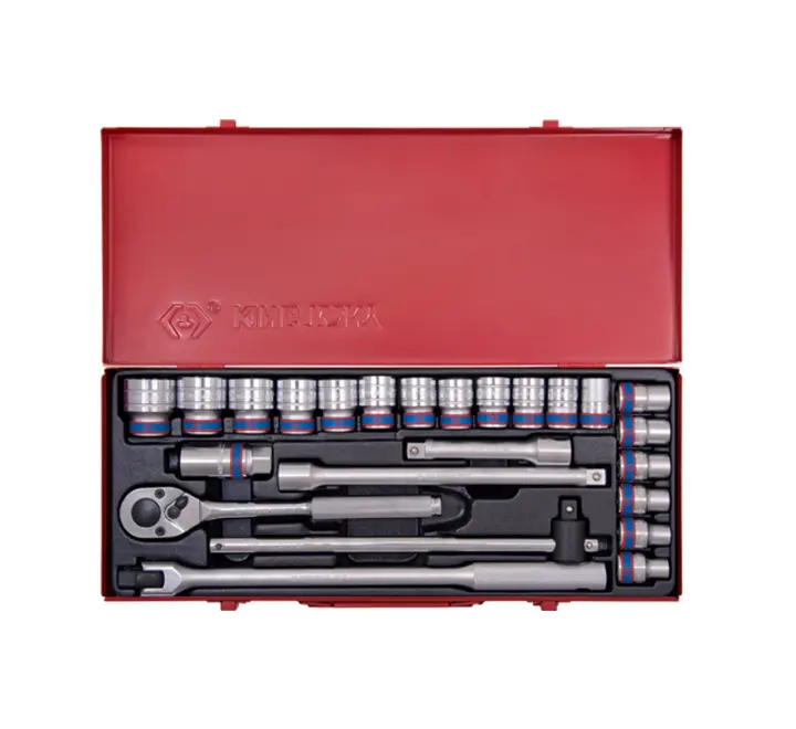 Juego De Socket 1/2" 10-32 Mm 6 Puntas 24 Piezas | King Tony 1
