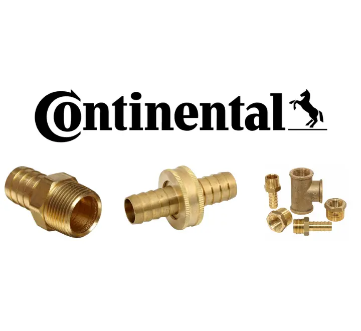 Conexion De Bronce Glandula De Compresion Para Manguera De 3/4" | Continental 1
