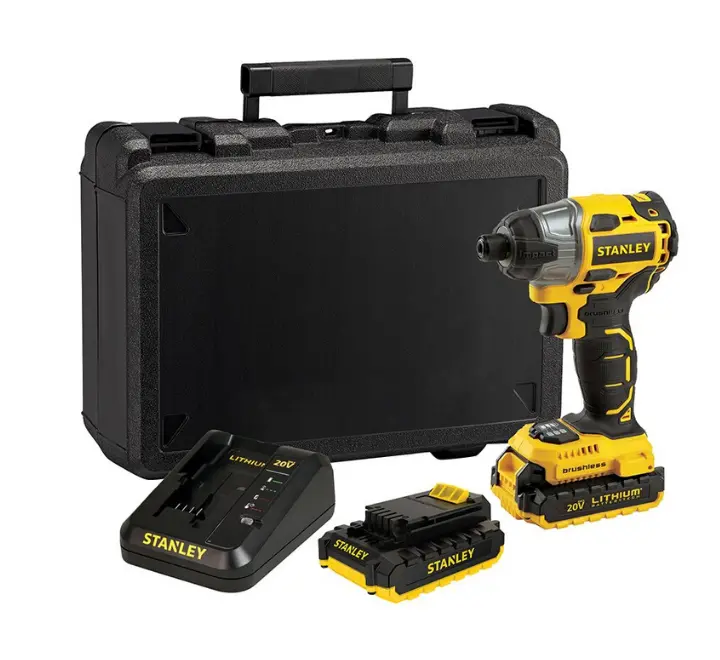 Atornillador De Impacto 20 V + Maletín | Stanley 1