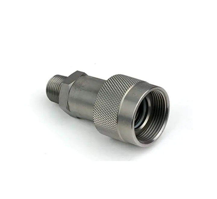 Conector Rapido Hembra 1/4 X Npt Hembra 3/8 Tipo E | Amflo 1