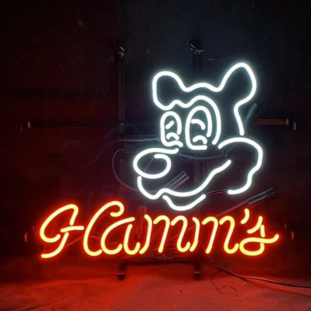 Hamm's Beer Bear Neon Signs Light 1