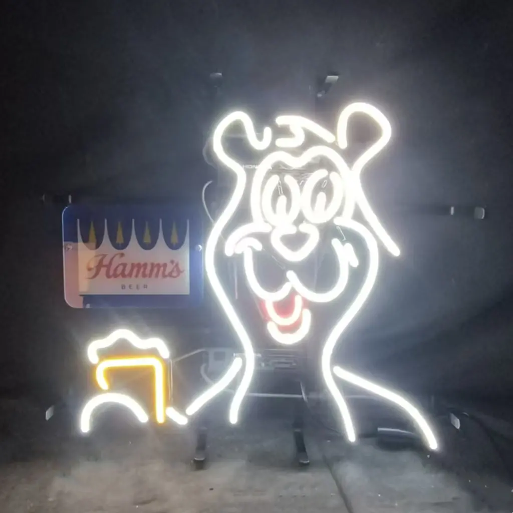Hamm's Beer Bear Neon Light Sign 1