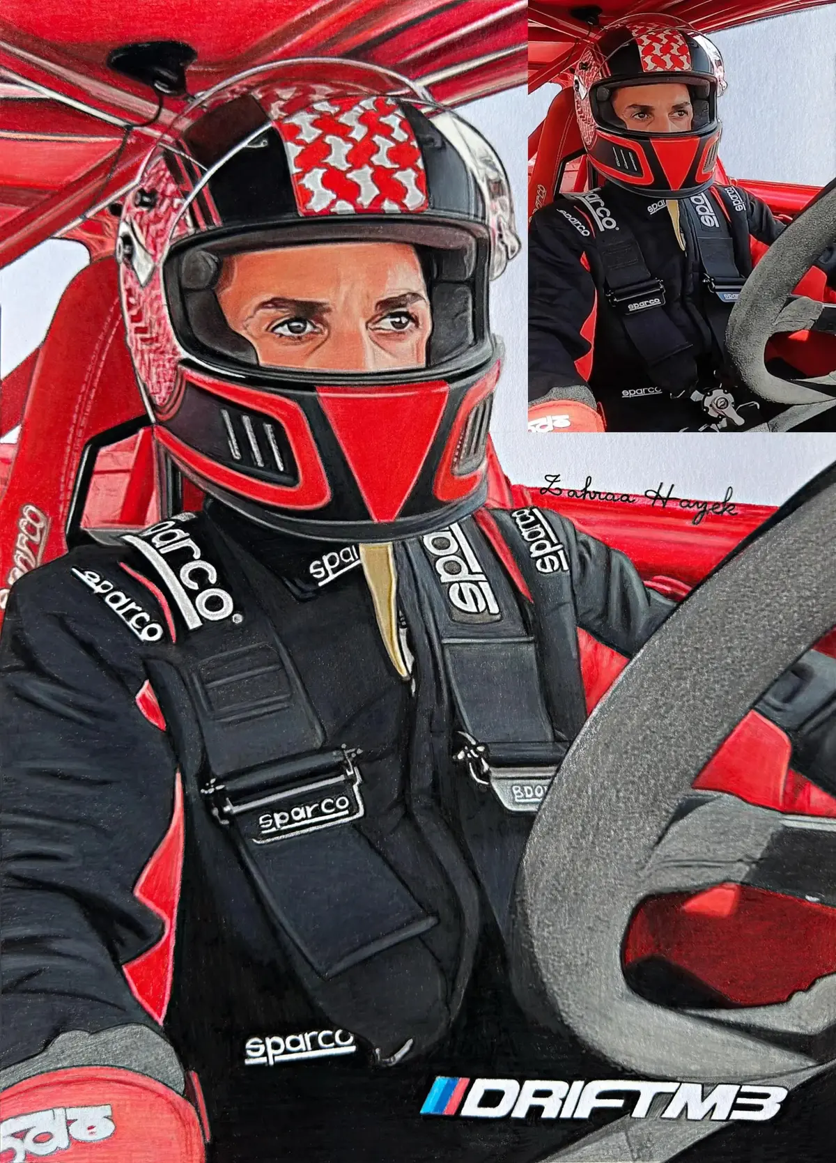 Custom Car & Driver Portraits 1