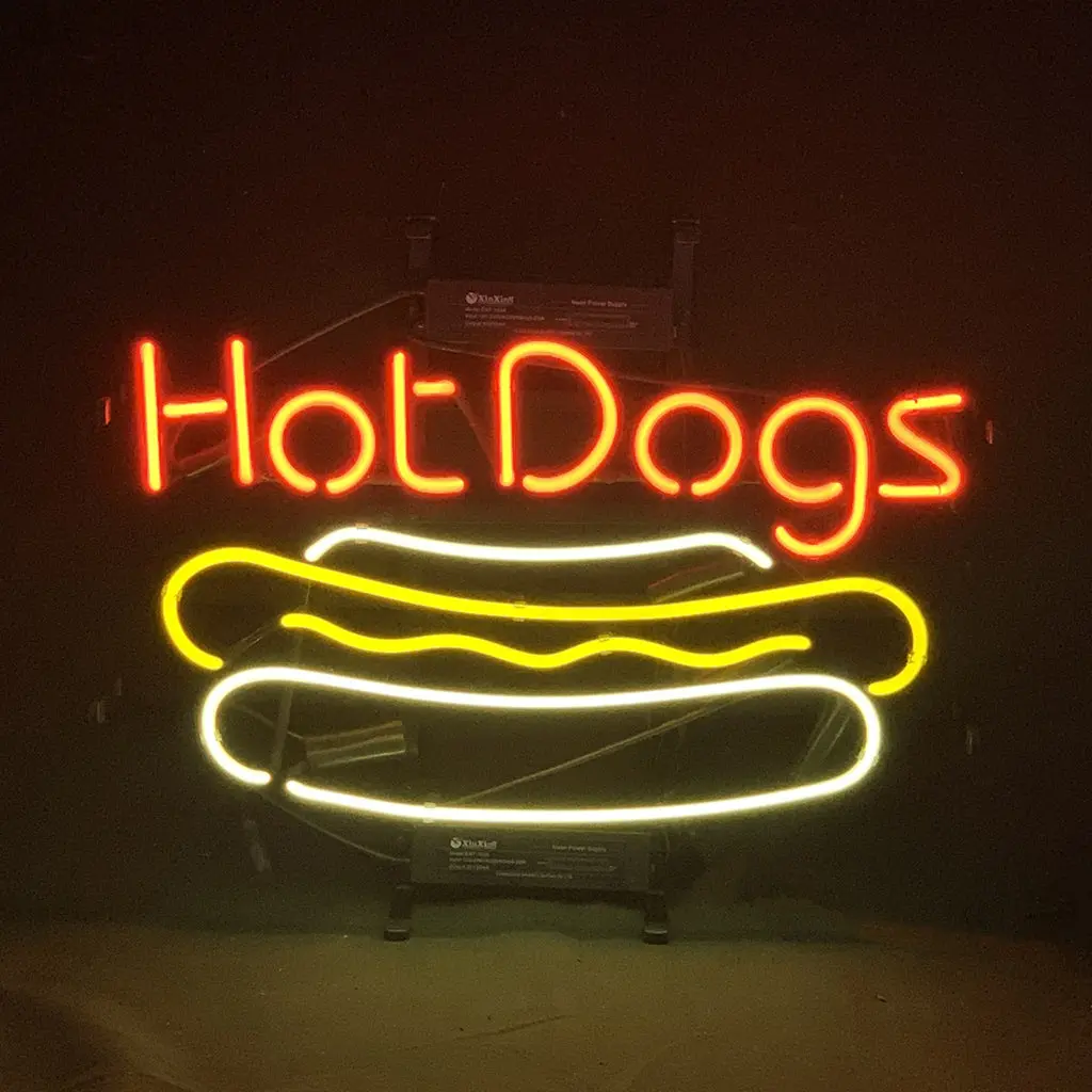 Hot Dogs Neon Sign 1
