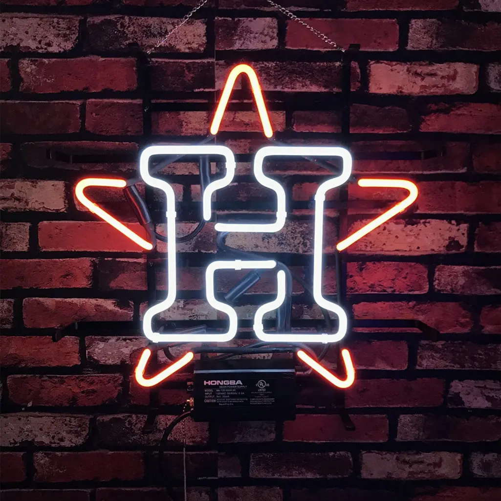 Houston Astros Neon Sign Light 1