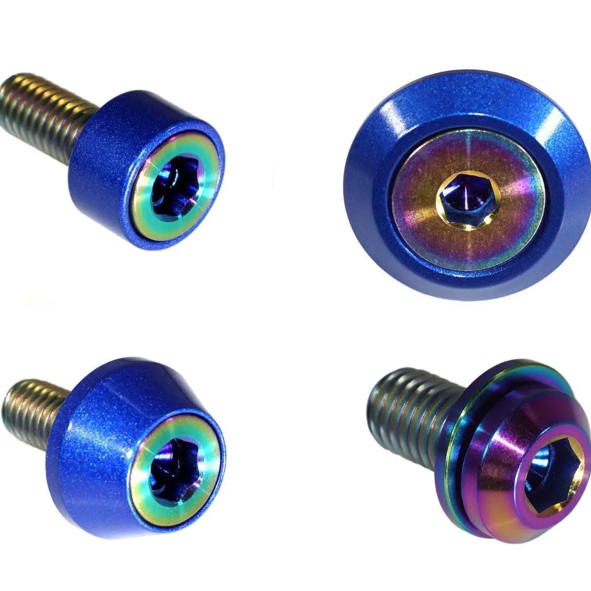 Zspec Stage-2 Dress Up Bolts® Fastener Kit For '05-21 Nissan Frontier D40, Titanium & Billet 2