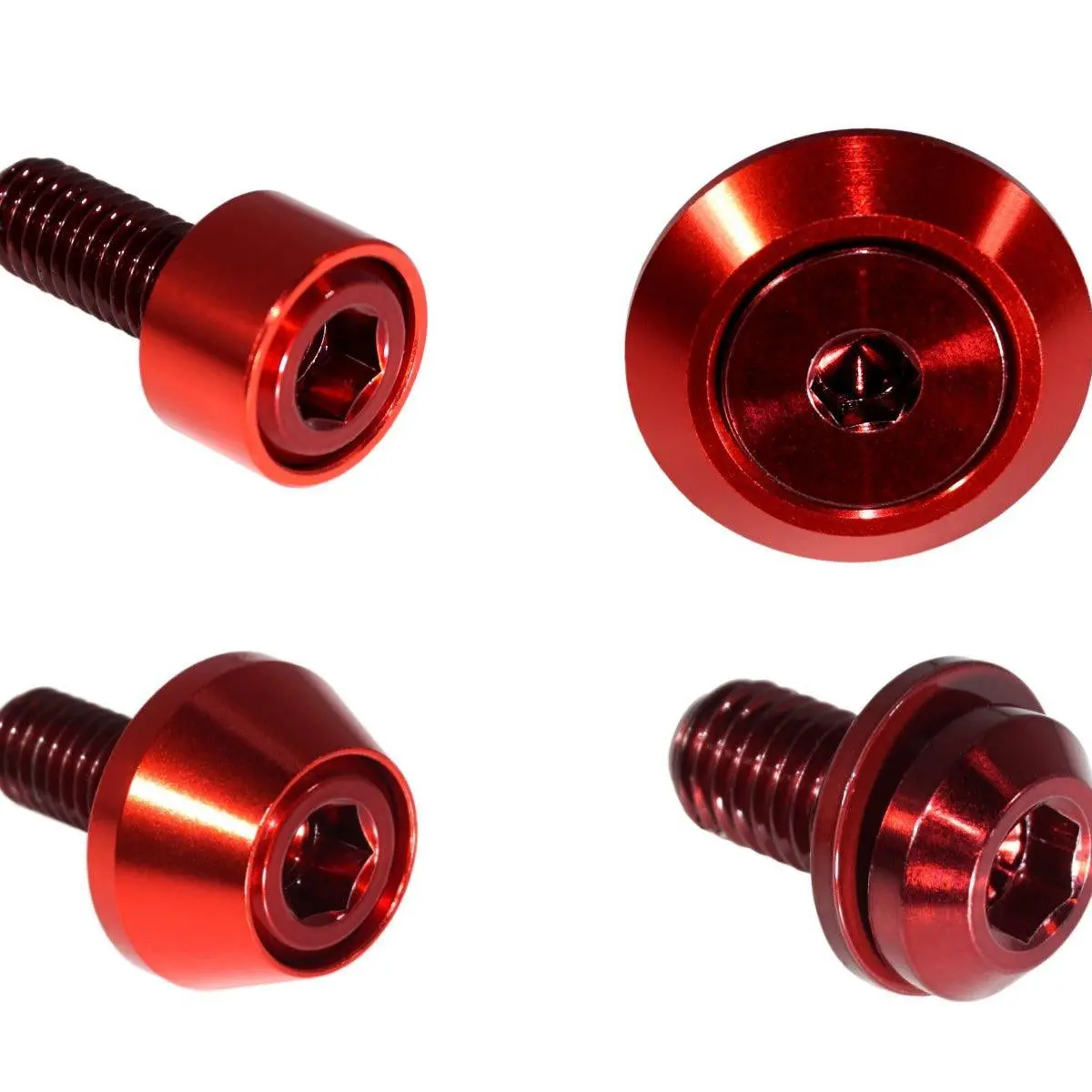 Zspec Stage-2 Dress Up Bolts® Fastener Kit For '05-21 Nissan Frontier D40, Titanium & Billet 6