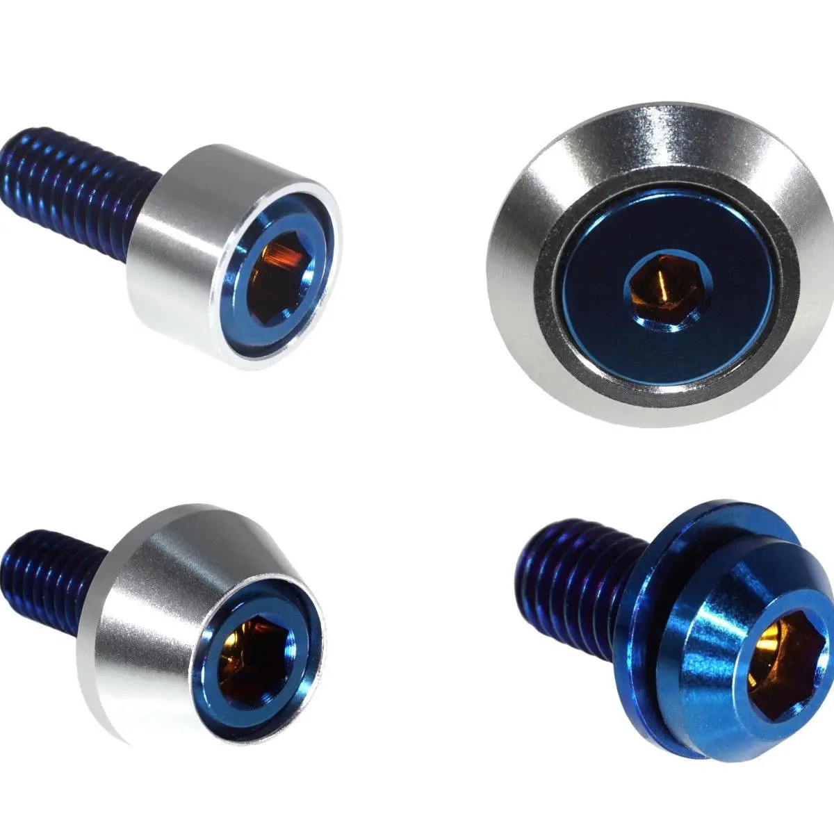 Zspec Stage-2 Dress Up Bolts® Fastener Kit For '05-21 Nissan Frontier D40, Titanium & Billet 11
