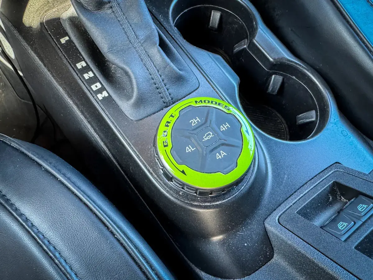 Goat Mode Dial Ring Overlay V2 - 2021+ Bronco 1