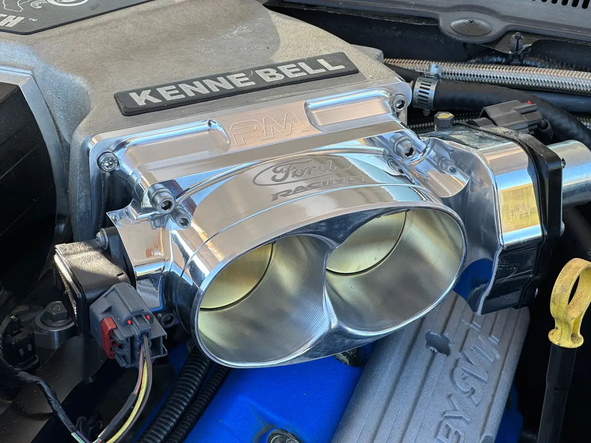 Kenne Bell To Cobrajet Throttle Body Adapter 1
