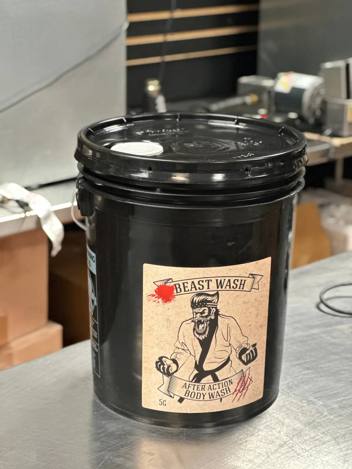 5 Gallon Pail Of After Action Body Wash 1