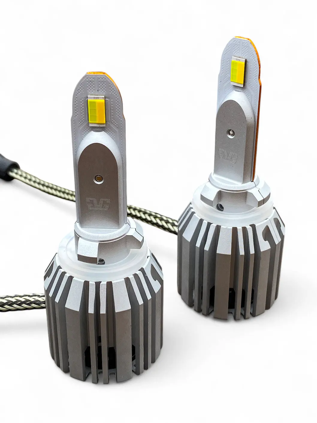 G4-Rs 3 Color Led Headlight Bulbs White/Yellow/Amber 1