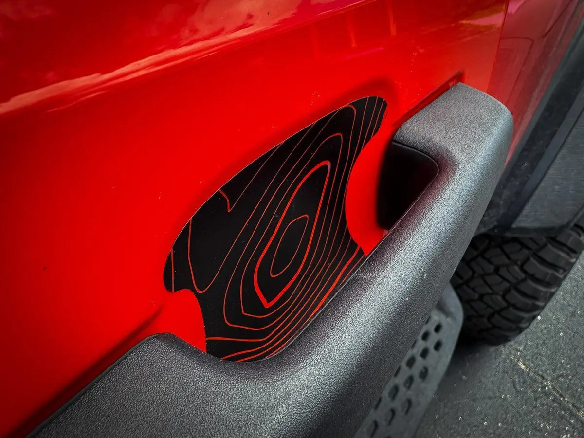 Topo Ez Install Door Cup Protectors - 2021+ Bronco 1