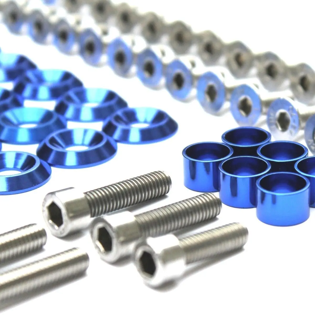 Zspec Stage-1 Dress Up Bolts® Fastener Kit For '94-99 Toyota Celica, Stainless & Billet 3