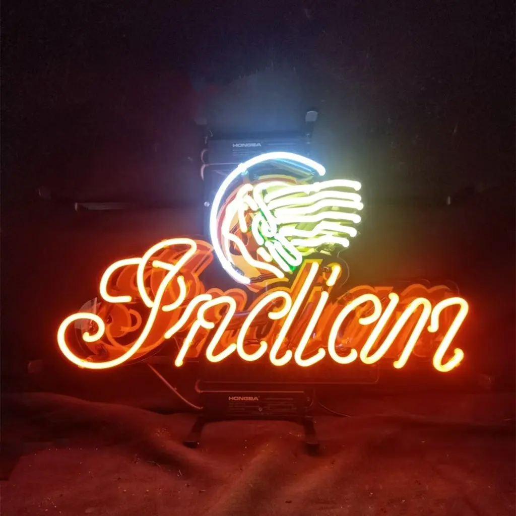 Indians Motorcycle Neon Signs 1
