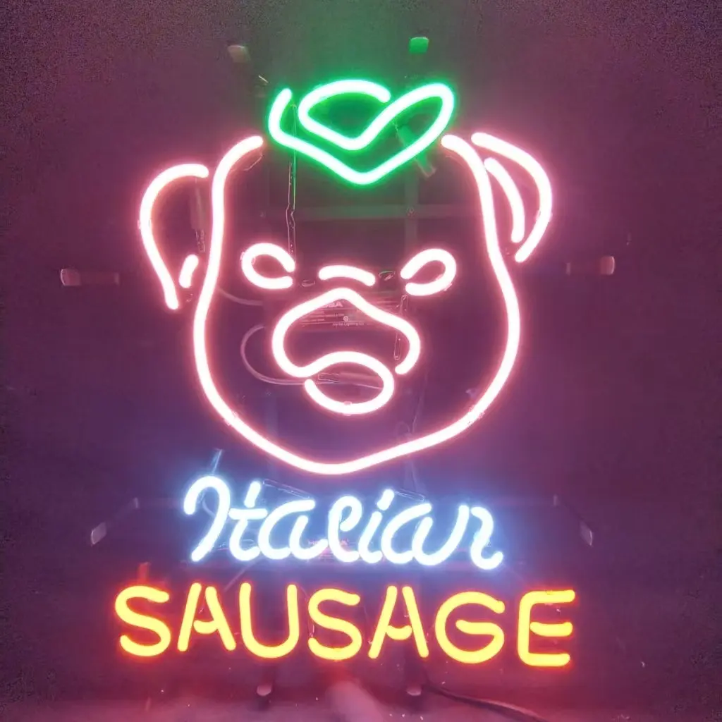 Italian Sausage Neon Signs 1