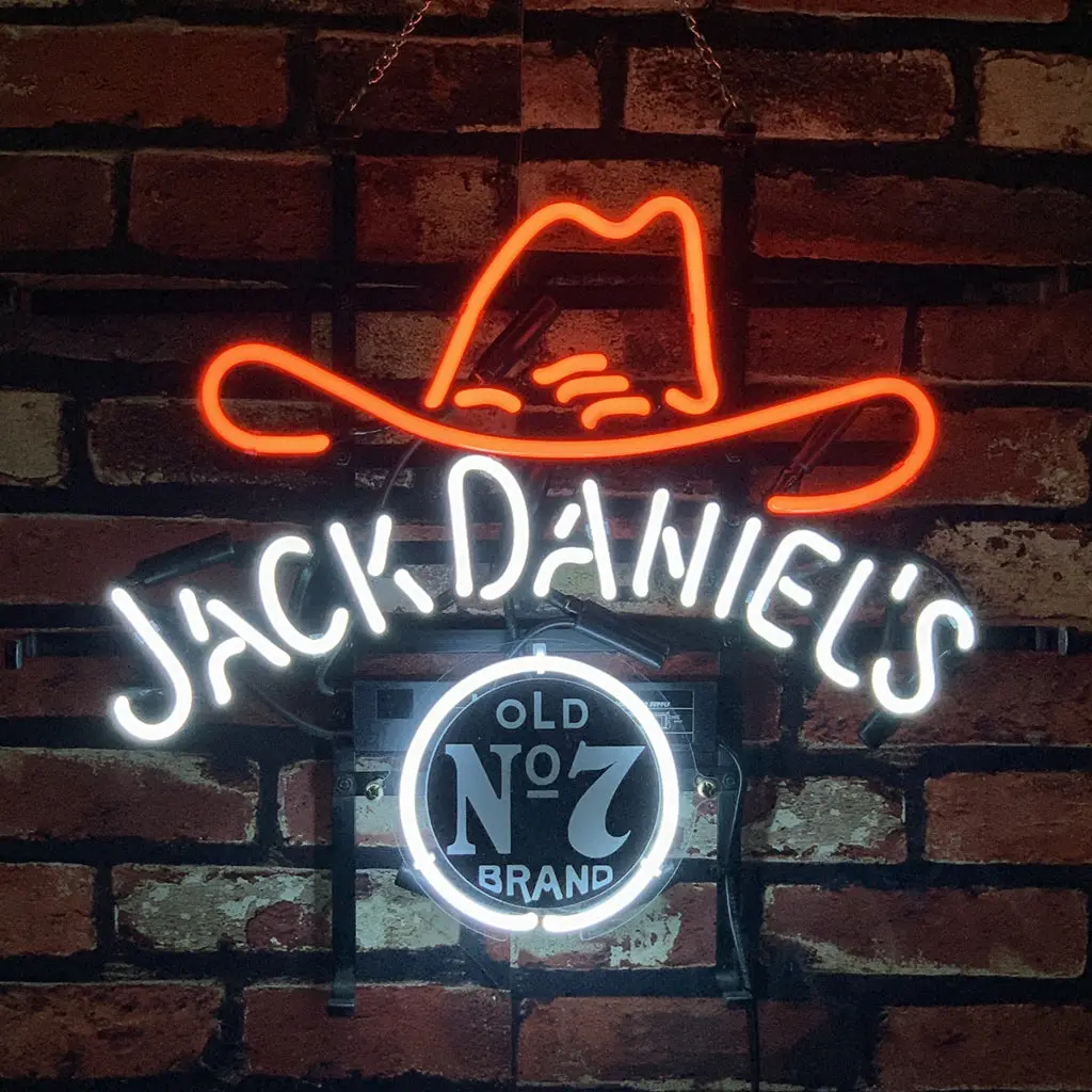 Jack Daniel's Old No.7 Whiskey Neon Signs 1