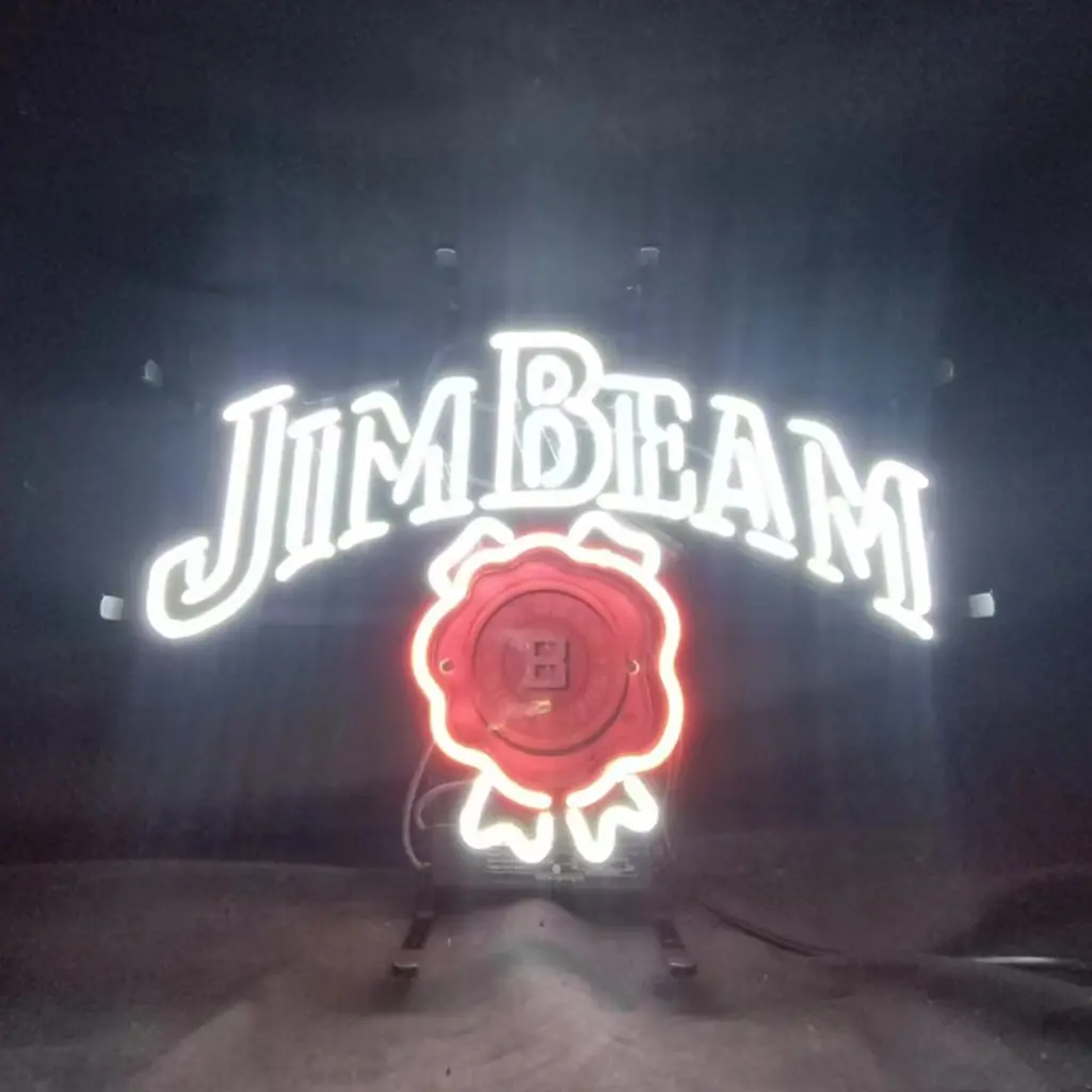 Jim Beam Whiskey Neon Light Sign 1