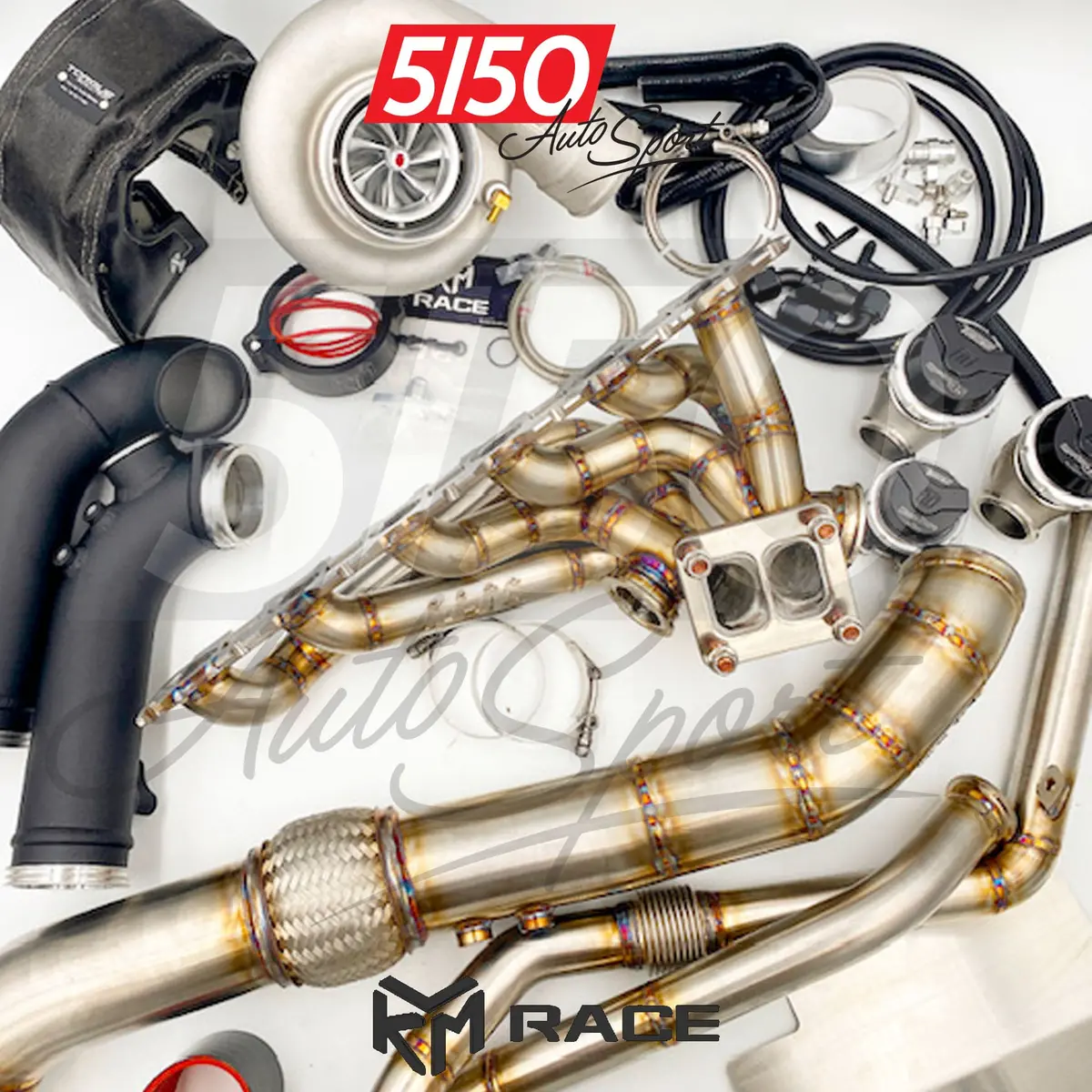 Klm Race 6-Port Turbo Kit, Toyota A90/A91 Supra 1