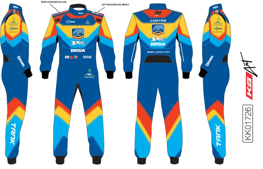 Driven | Karting Suits & Underwear | Customization Design Logo & Design 1