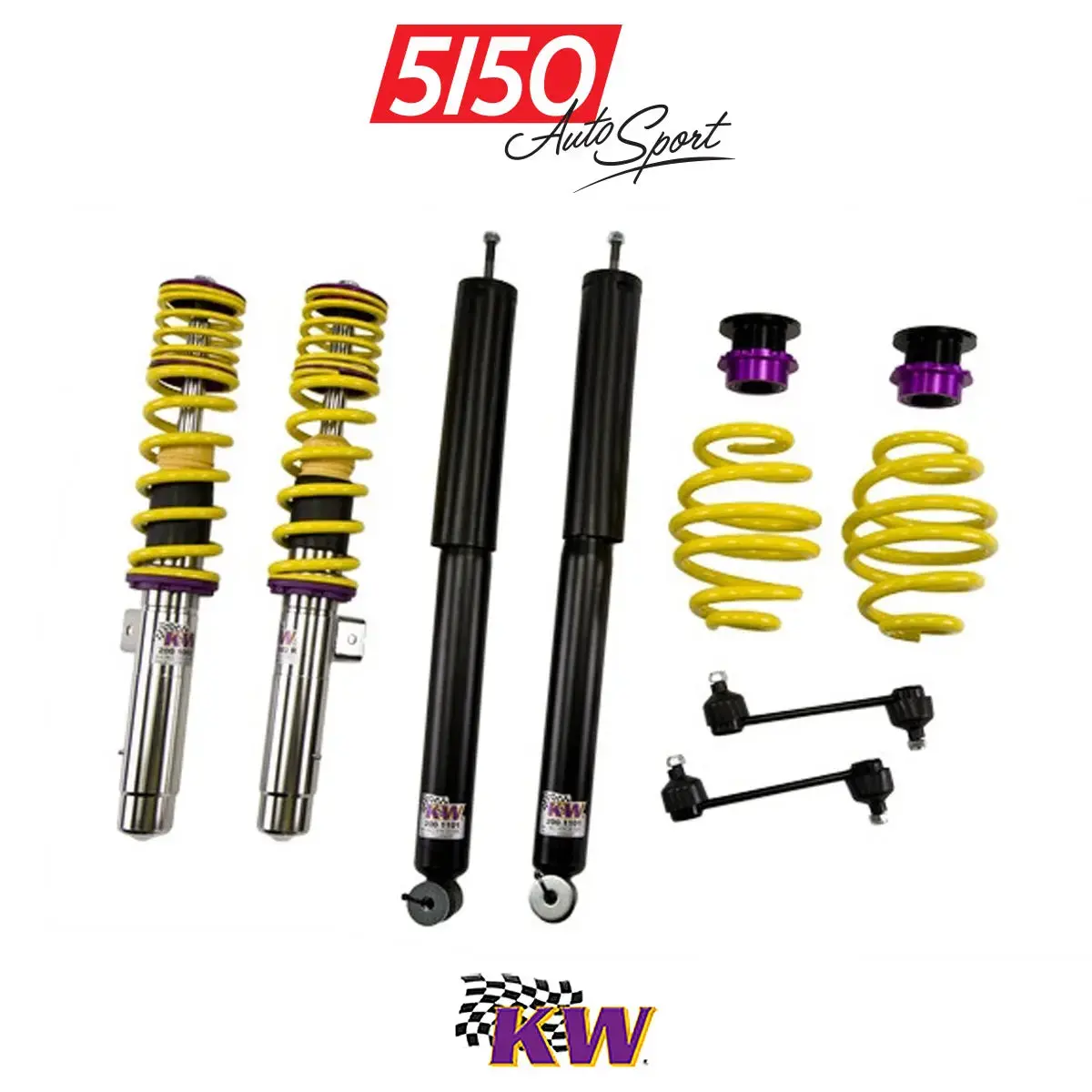 Kw Coilover Kit, Bmw E46 Non-M Rwd 1