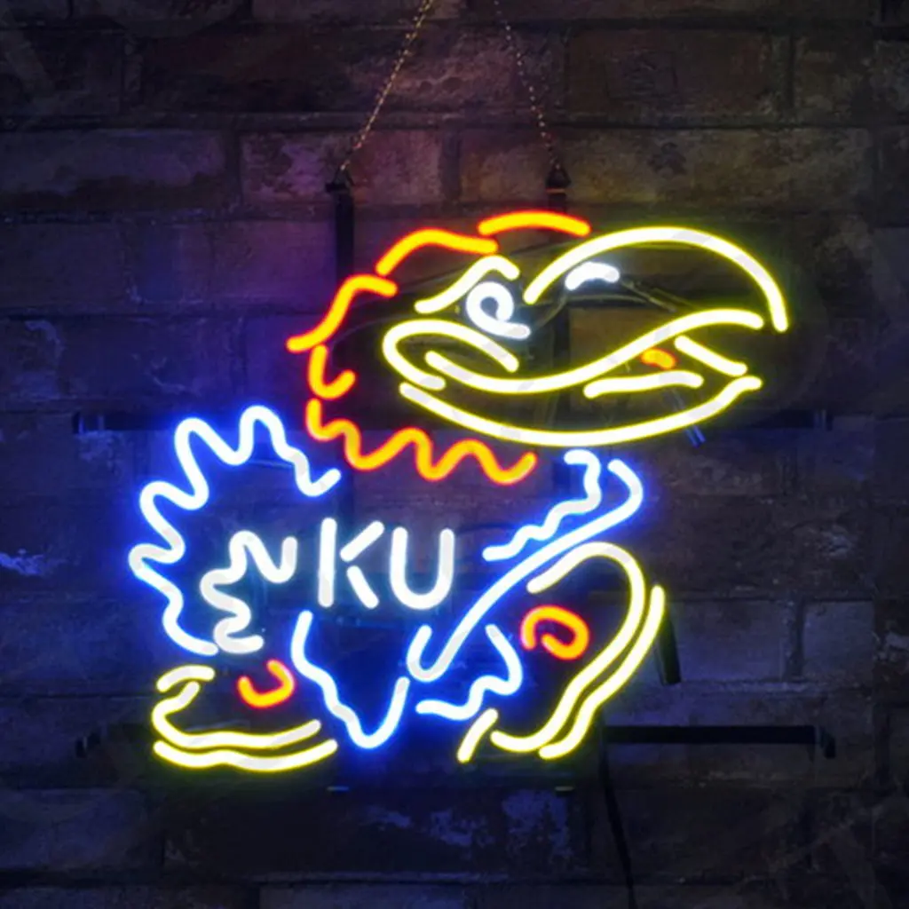 Kansas Jayhawks Neon Sign Light 1