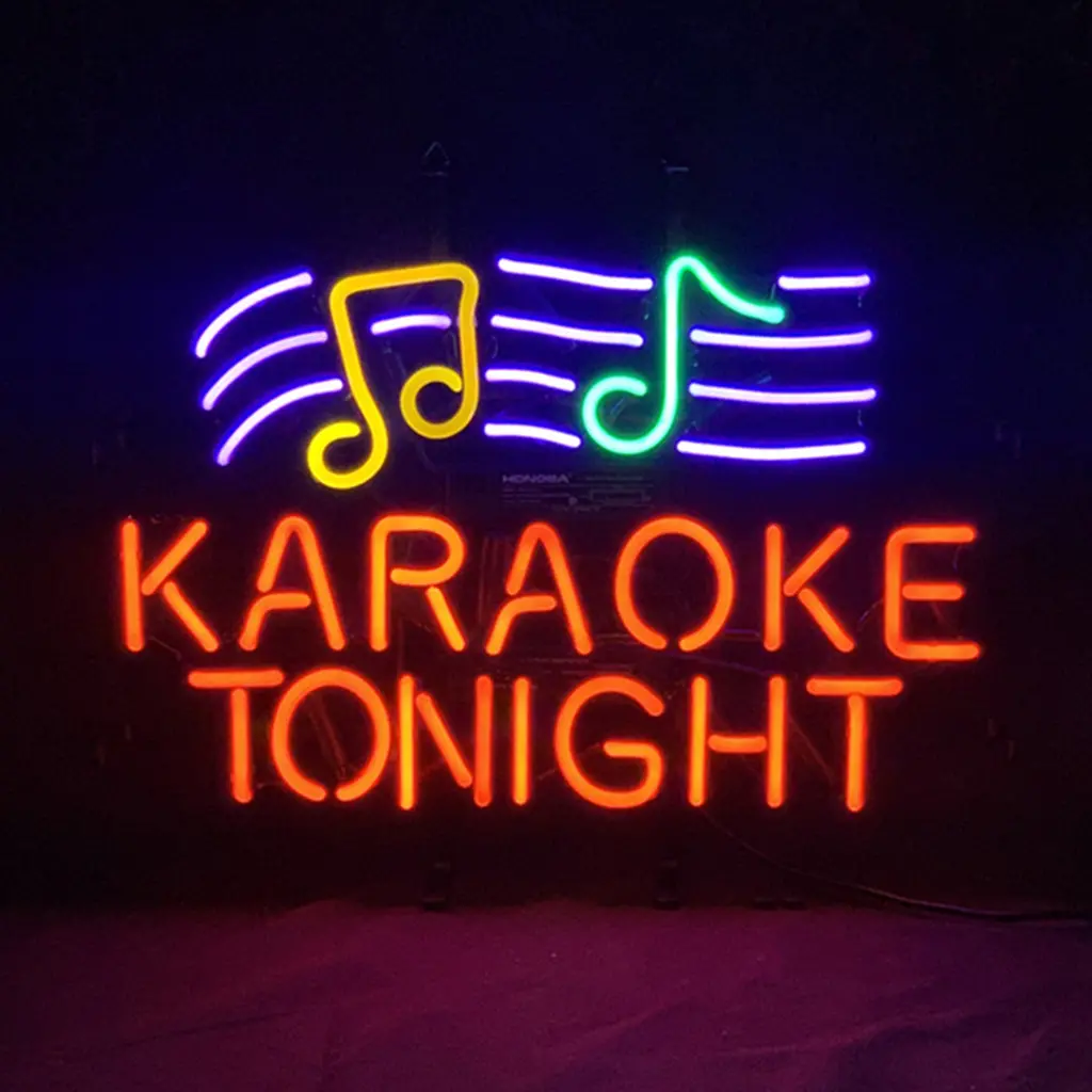Karaokke Tonight Neon Signs Light 1