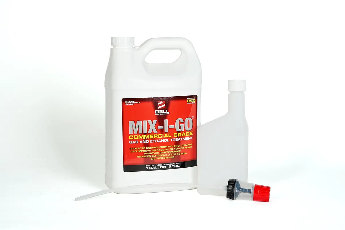 Mix-I-Go (Gal Bundle) Concentrate Gasoline And Ethanol Treatment - Gallon Bundle (1 Gallon + Dosing Cap + Empty Bottle) 1