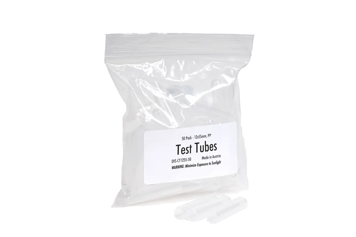 Test Tube, 12X55mm, Pp, 50 Pack 1