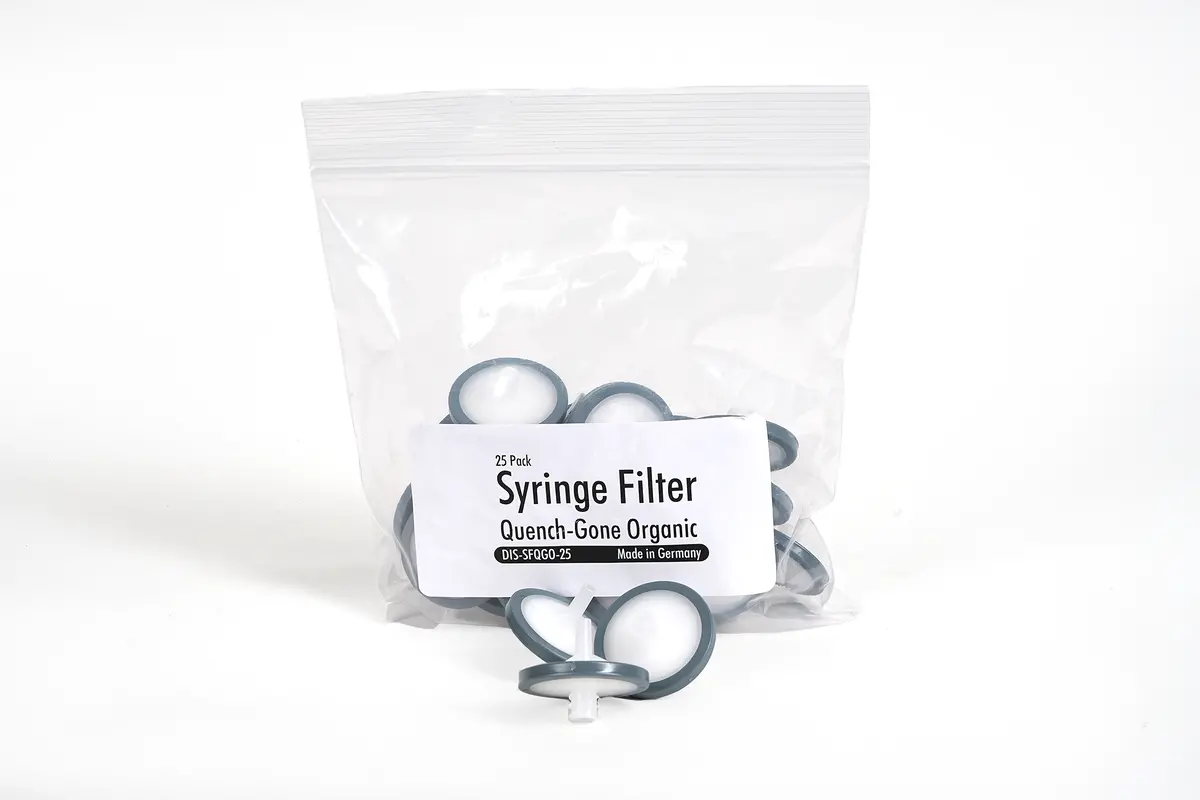 Syringe Filter, Grey, 25/Pack 1