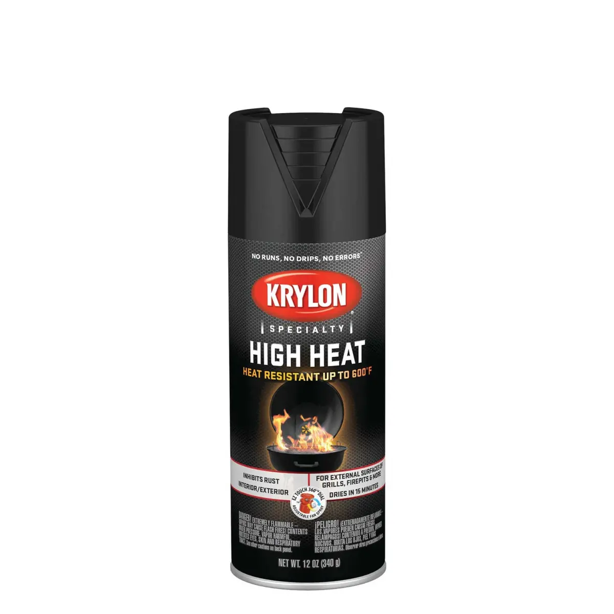 Krylon® High Heat, Metal Black 1