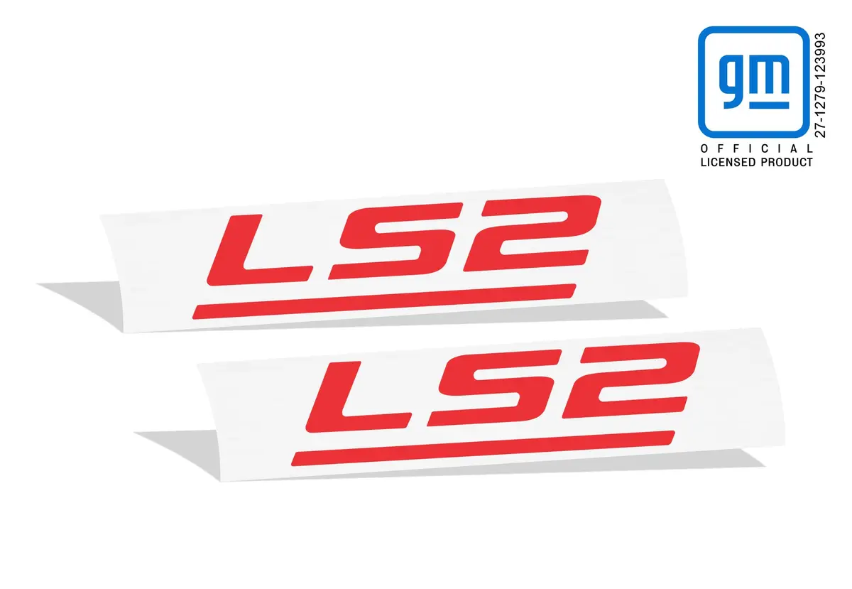 Ls2 Decals (Pair) Corvette 1