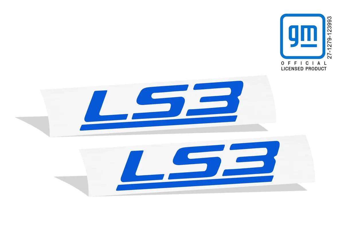 Ls3 Decals (Pair) C6 Corvette 1