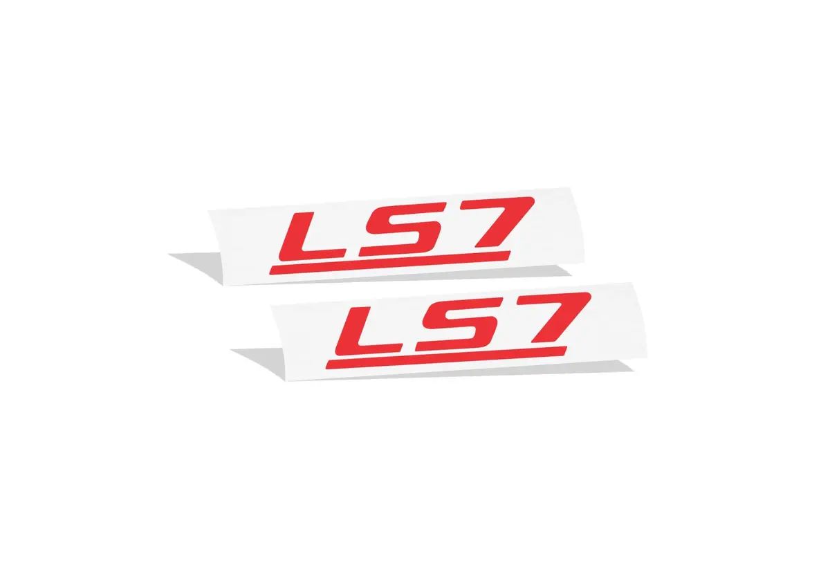 Ls7 Decals (Pair) C6 Corvette 1