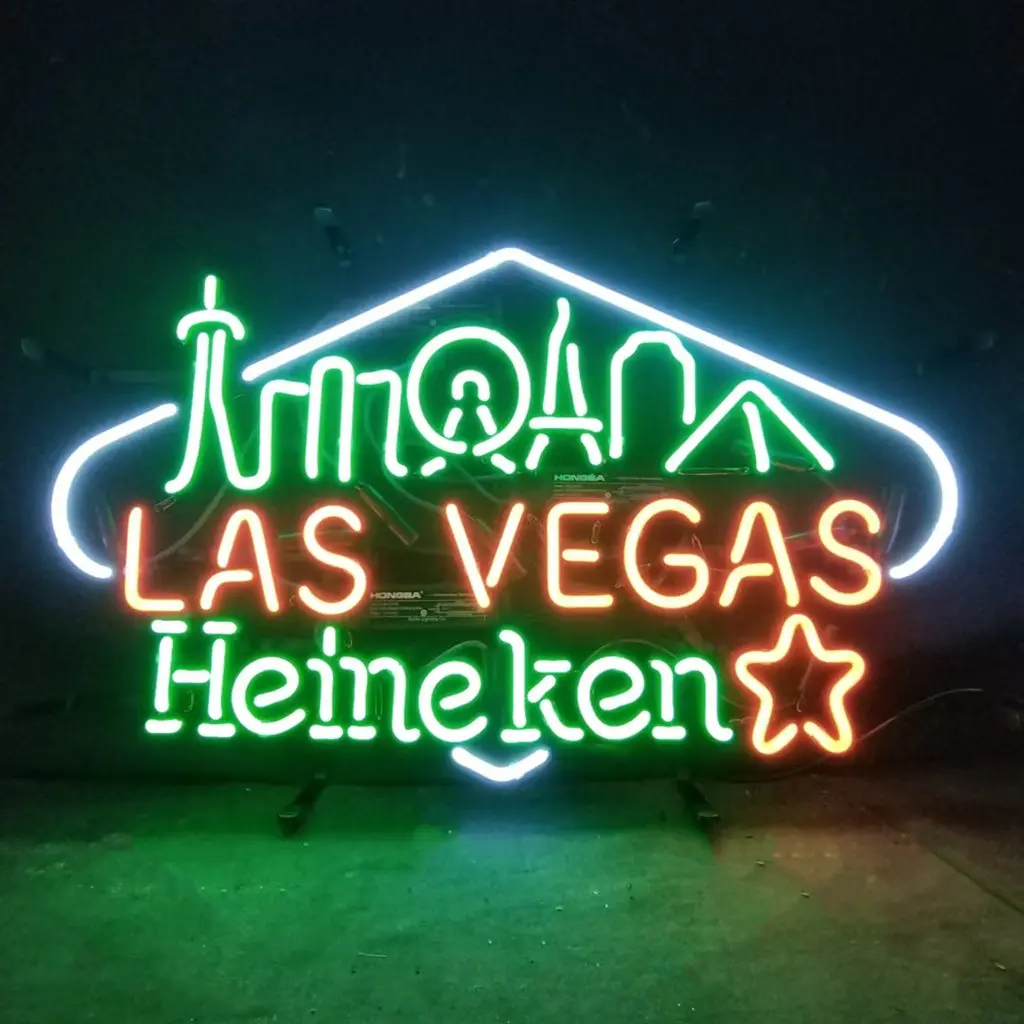 Las Vegas Heineken Beer Neon Signs Light 1